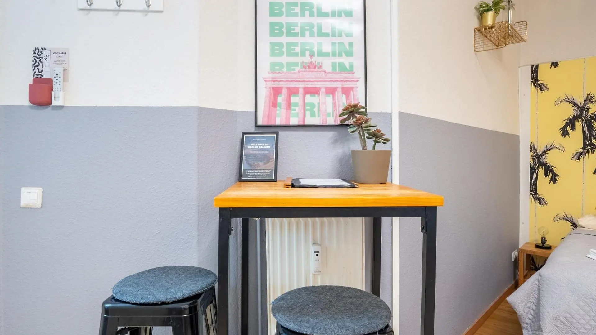 Central, Calm - High-Speed Wifi - Close To Park Berlín Apartmán
